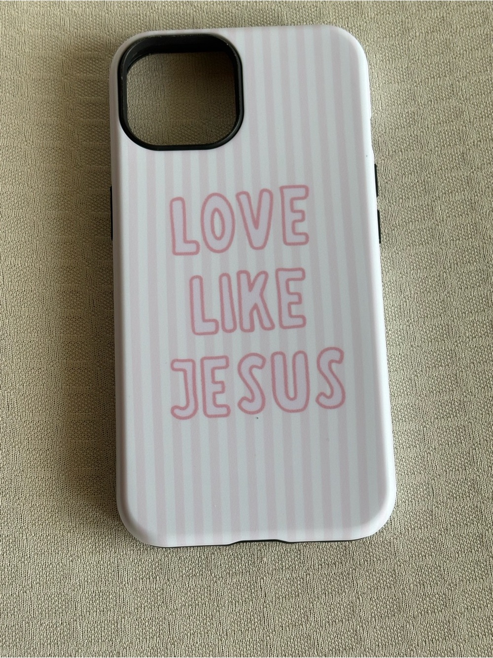 Pink 'Love Like Jesus' Phone Case - Compatible Cell Phone Accessory